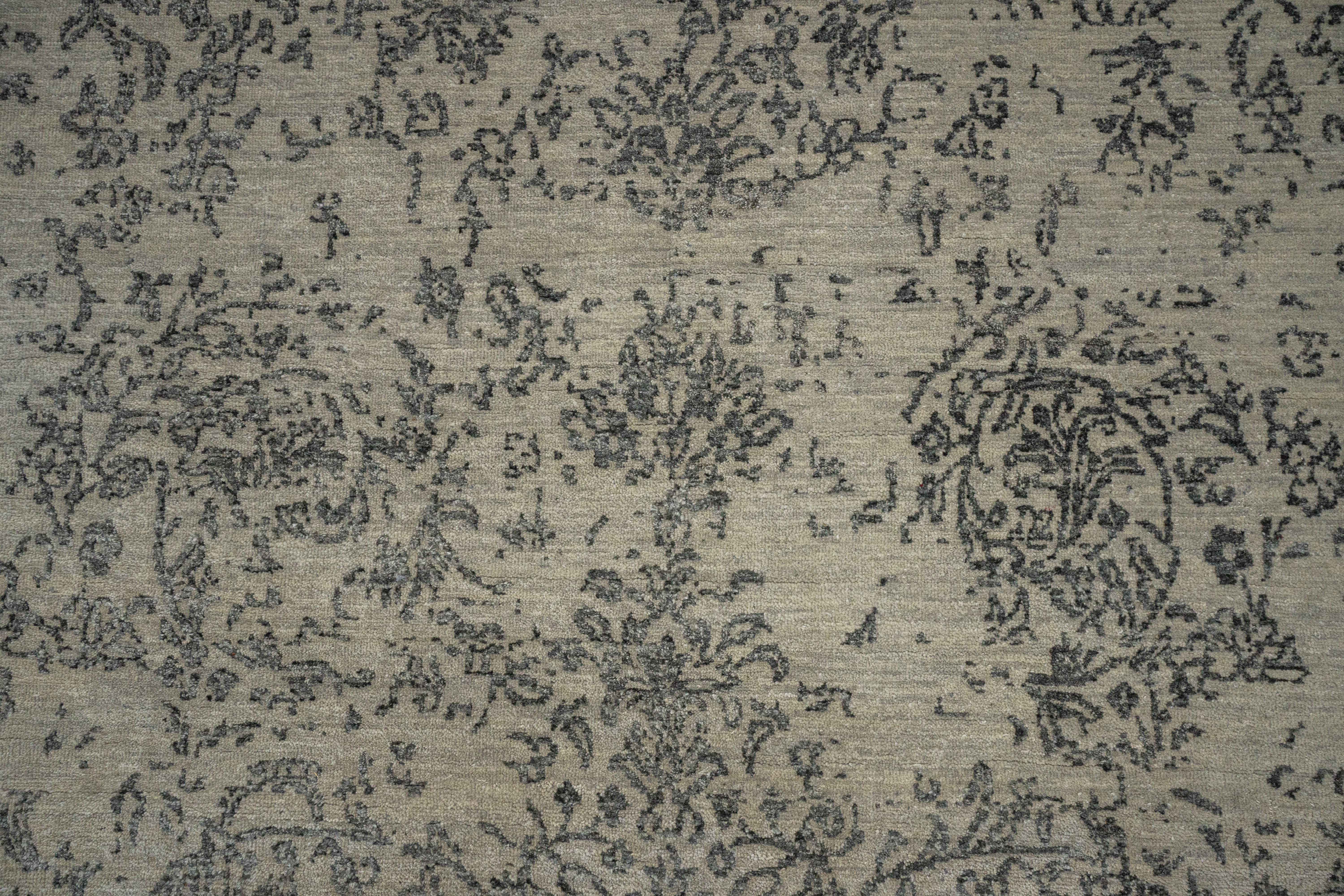 Handknotted Modern Carpet, DIA- 2201 JK ROUND